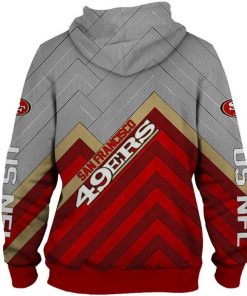 San Francisco 49ers 3D All Over Print Hoodie