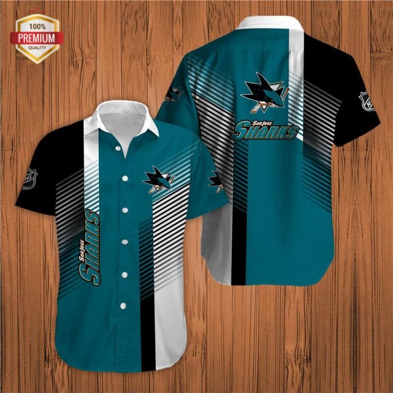 San Jose Sharks Casual Button-Down Shirt