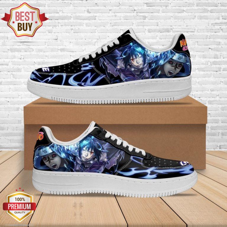 Sasuke Uchiha Naruto Anime Air Force 1 Shoes