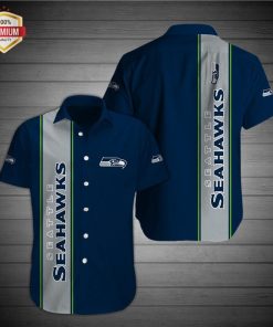 Seattle Seahawks Casual Button-Down Shirt