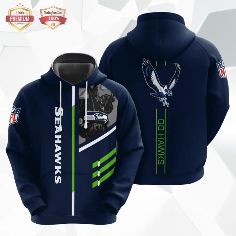 Seattle Seahawks Go Hawks Hoodie