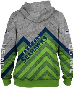 Seattle Seahawks All Over Print Hoodie