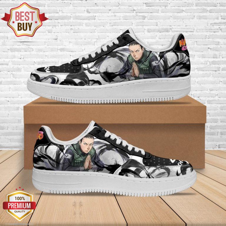 Shikamaru Naruto Anime Custom Air Force 1 Shoes