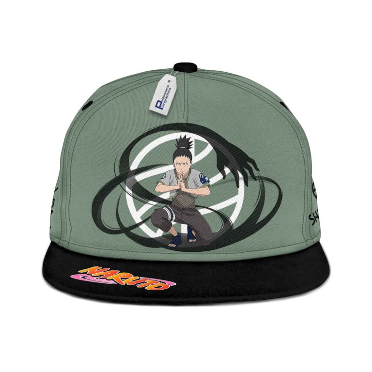 Shikamaru Snapback Hat Custom Seal Naruto Anime Hat