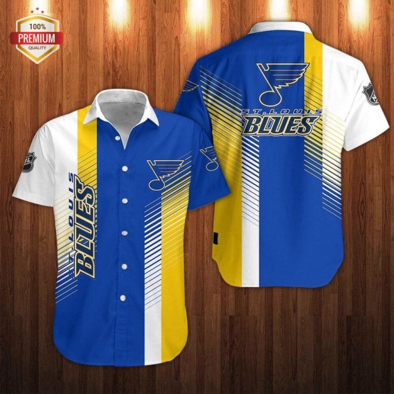St. Louis Blues Casual Button Shirt