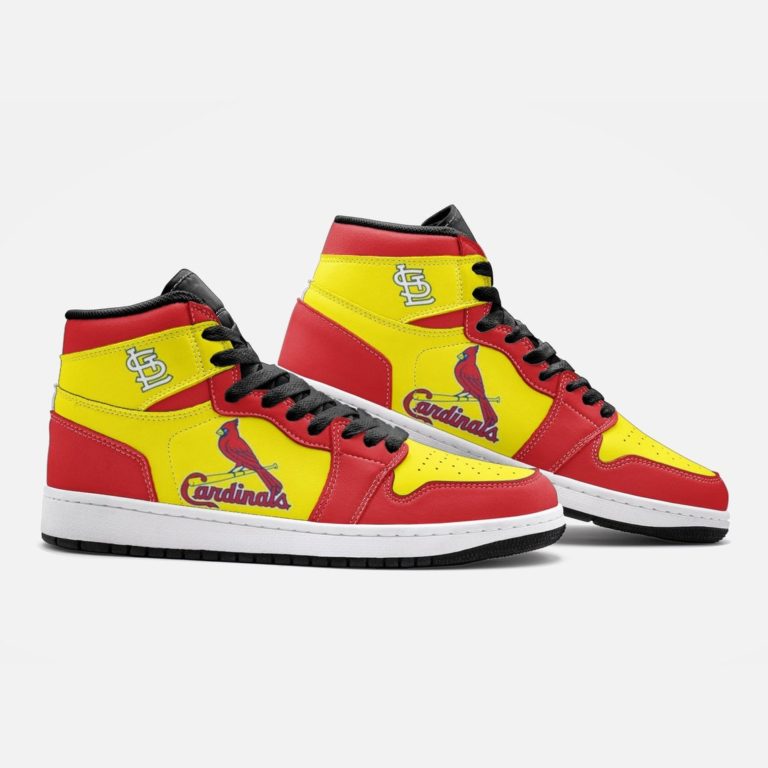 St. Louis Cardinals Custom Jordan 1 High Sneakers