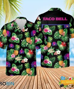 Taco Bell Green Hawaiian Shirt Summer Shirt Taco Bell Green Hawaiian Shirt Summer Shirt