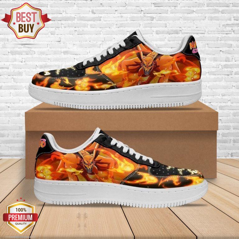 Tailed Beast Kurama Naruto Anime Custom Air Force 1 Shoes