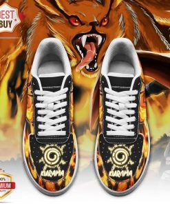 Tailed Beast Kurama Naruto Anime Custom Air Force 1 Shoes