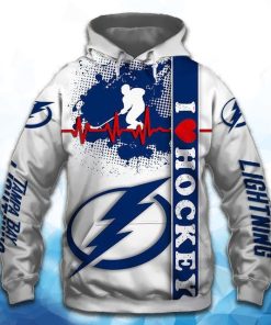 Tampa Bay Lightning All Over Print Hoodie