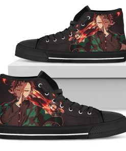 Tanjiro Hinokami Kagura Canvas High Top Shoes