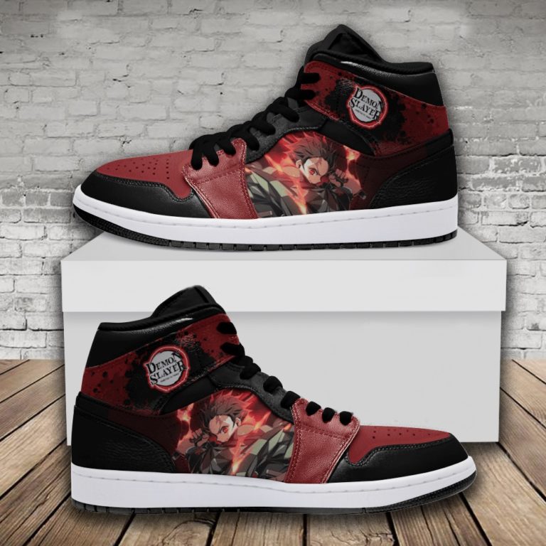 Tanjiro Kamado Custom JD1 High Shoes