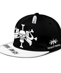 The Beast Pirates Hat Cap One Piece Anime Snapback Hat