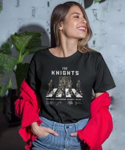 The Knights Abbey Road Signatures Shirt, Vegas Golden Knights T-Shirt The Knights Abbey Road Signatures Shirt, Vegas Golden Knights T-Shirt
