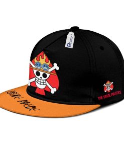 The Spade Pirates Hat Cap One Piece Anime Snapback Hat