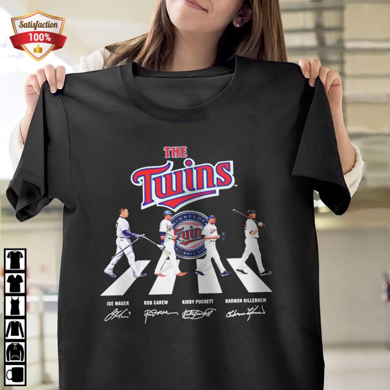 The Twins Abbey Road Signatures T-Shirt