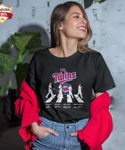 The Twins Abbey Road Signatures T-Shirt