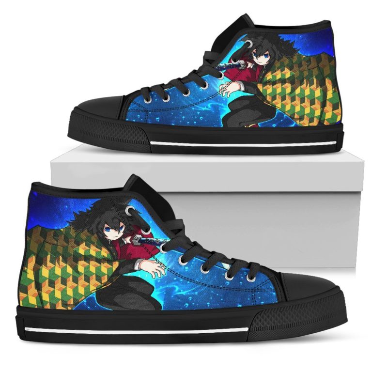 Tomioka Giyu 3d Print High Top Canvas Shoes