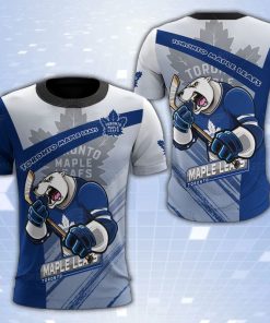 Toronto Maple Leafs Mascot 3D Print T-Shirt