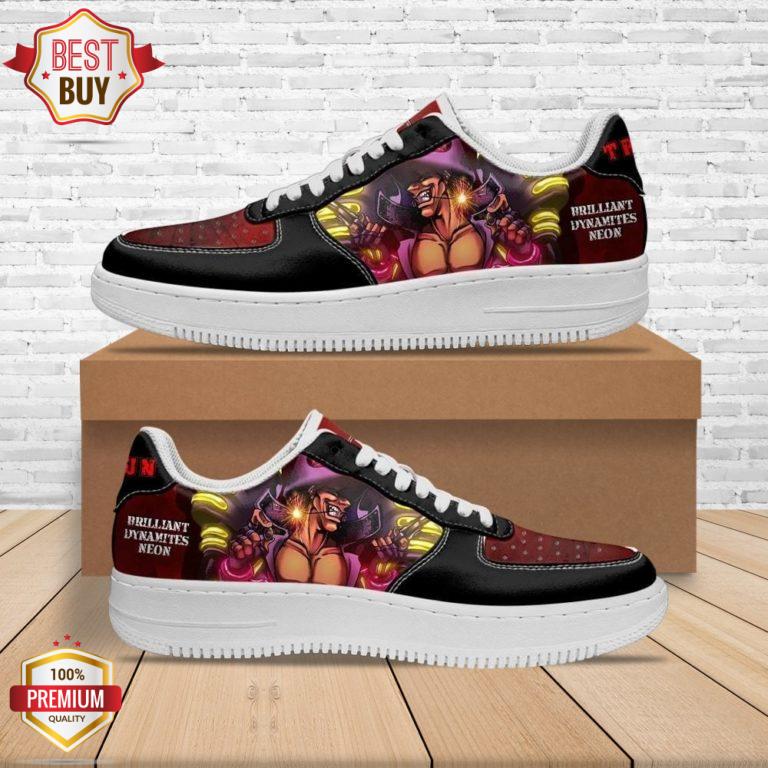 Trigun Brilliant Dynamites Neon Anime Air Force 1 Shoes