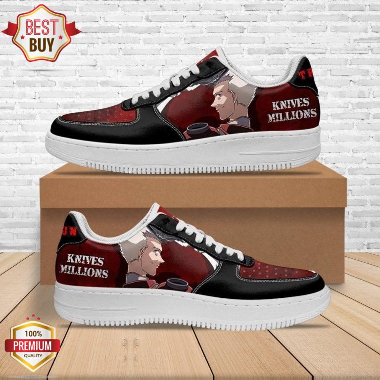 Trigun Knives Millions Anime Air Force 1 Shoes