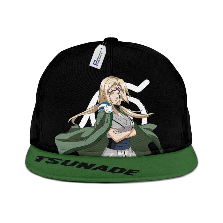 Tsunade Snapback Hat Custom Naruto Anime Hat