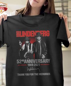 Udo Lindenberg 52nd Anniversary 1969 2021 Thank You For The Memories T-Shirt