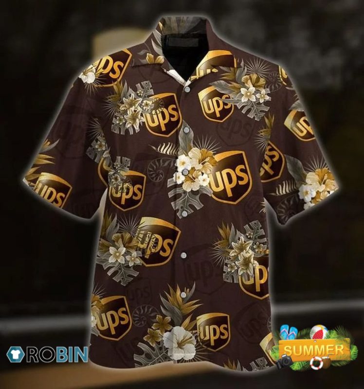 Ups Hawaiian Shirt Summer Shirt