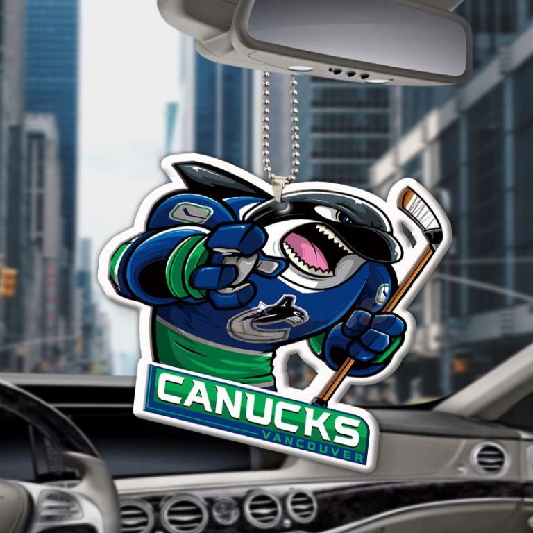 Vancouver Canucks Mascot Acrylic Car Ornament
