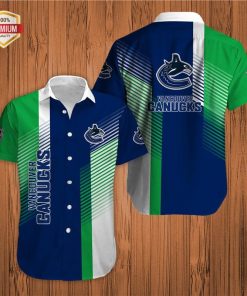 Vancouver Canucks Casual Button-Down Shirt