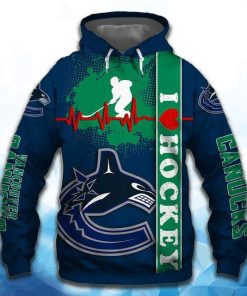 Vancouver Canucks All Over Print Hoodie