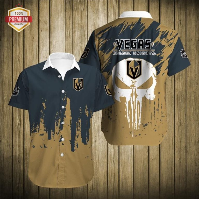 Vegas Golden Knights Hawaiian Shirt, Hawaiian Beach Shirt Short Sleeve ...