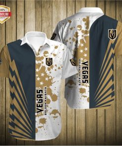 Vegas Golden Knights Team AOP Short Sleeve Button Shirt