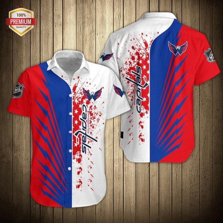 Washington Capitals Casual Button-Down Shirt