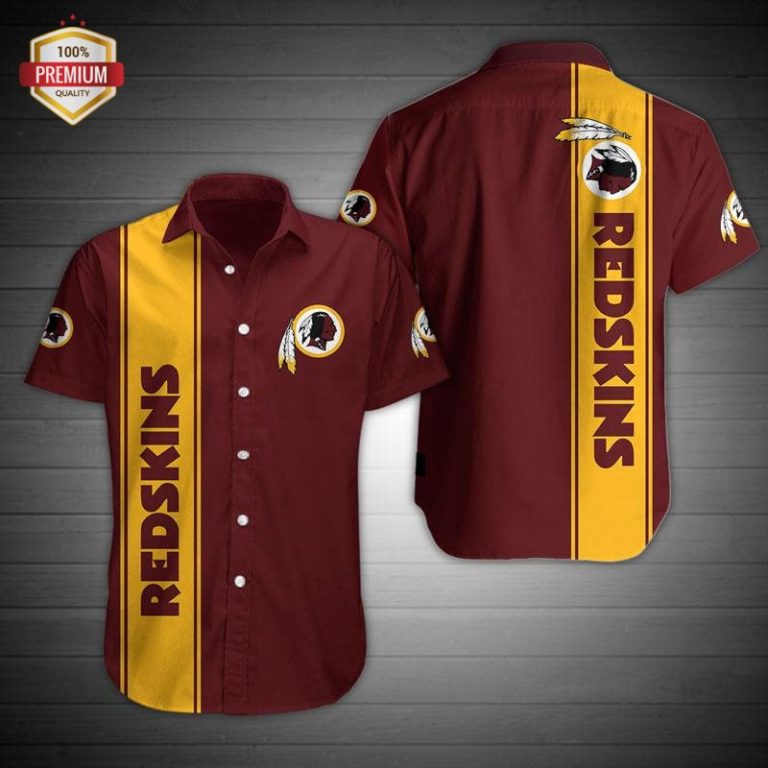 Washington Redskins Casual Button-Down Shirt