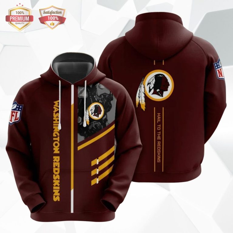 Washington Redskins Hail To The Redskins Hoodie