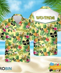 Wu Tang Clan Tropical Hawaiian Shirt- Summer Beach Shirt