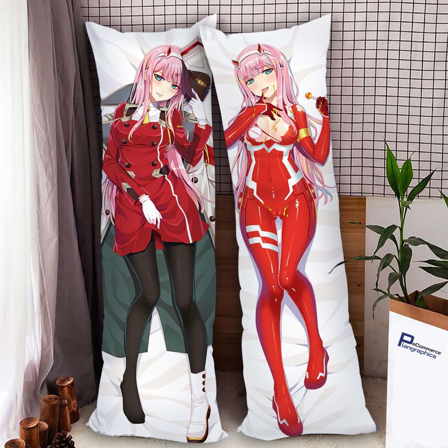 Zero Two Body Pillow Cover and Inserts - RobinPlaceFabrics