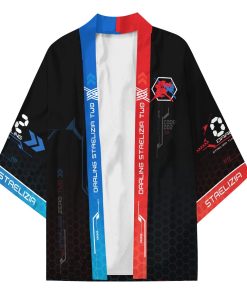 002 Strelizia  DARLING in the FRANXX All Over Print Kimono Cardigan 002 Strelizia  DARLING in the FRANXX All Over Print Kimono Cardigan