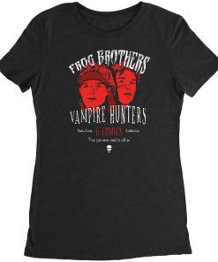 Frog Brothers Vampire Hunters & Comics T-Shirt