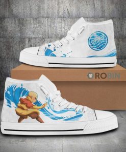 Aang Avatar The Last Airbender Anime Canvas High Top Shoes (Kid and Adult size available) Aang Avatar The Last Airbender Anime Canvas High Top Shoes (Kid and Adult size available)