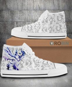 Absol Pokemon Anime Canvas High Top Shoes Absol Pokemon Anime Canvas High Top Shoes