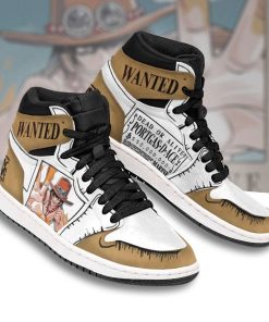 Portgas D Ace Wanted One Piece Jordan 1 High Portgas D Ace Wanted One Piece Jordan 1 High