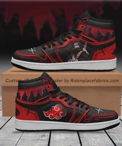 Akatsuki Kisame Hoshigaki Sneakers Custom Naruto Anime Shoes