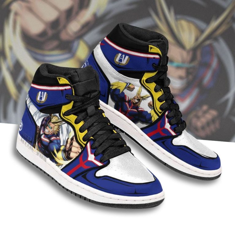 Al Might Toshinori Yagi JD Sneakers Custom My Hero Academia Anime Shoes