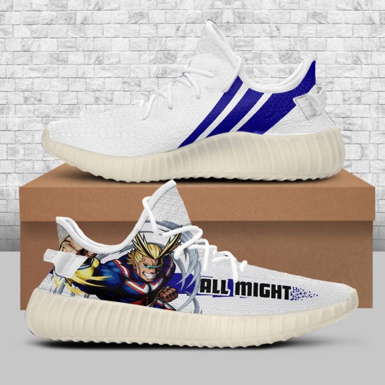 All Might My Hero Academia Anime Yeezy Shoes