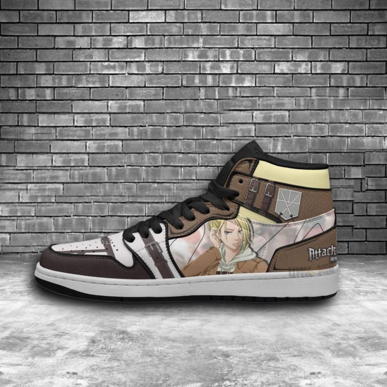 Annie Leonhart JD Sneakers Custom Attack On Titan Anime Shoes