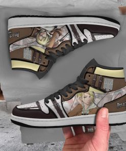 Annie Leonhart JD Sneakers Custom Attack On Titan Anime Shoes Annie Leonhart JD Sneakers Custom Attack On Titan Anime Shoes