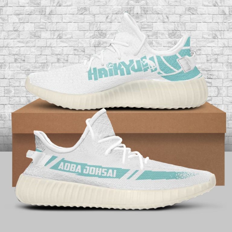Aoba Johsai Shoes Haikyuu Custom Yeeze Sneakers