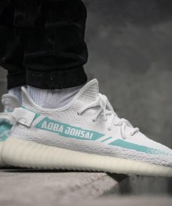 Aoba Johsai Shoes Haikyuu Custom Yeeze Sneakers Aoba Johsai Shoes Haikyuu Custom Yeeze Sneakers